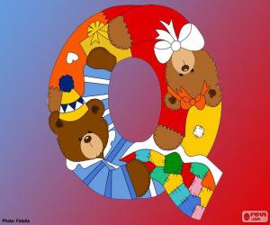 Puzzle Γράμμα Q των αρκούδων